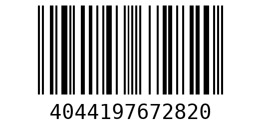 Штрихкод 4044197672820