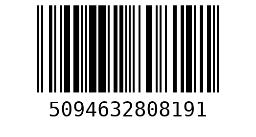 Штрихкод 5094632808191