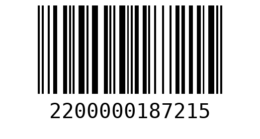 Штрихкод 2200000187215