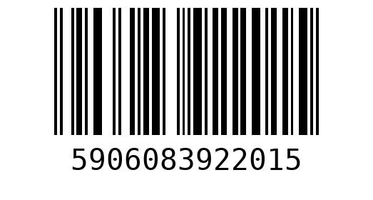 Штрихкод 5906083922015