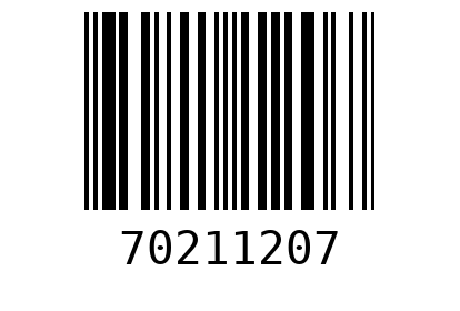 Штрихкод 70211207
