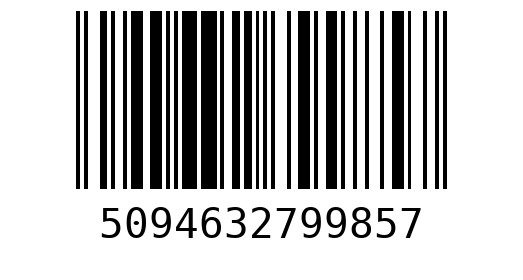 Штрихкод 5094632799857