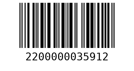 Штрихкод 2200000035912