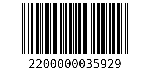 Штрихкод 2200000035929