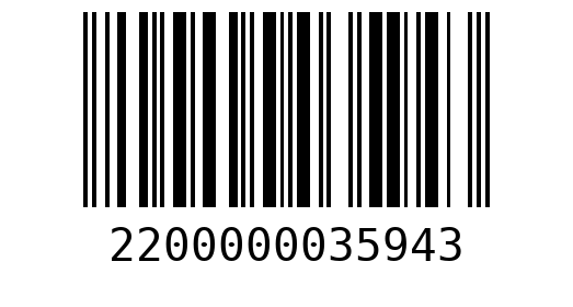 Штрихкод 2200000035943