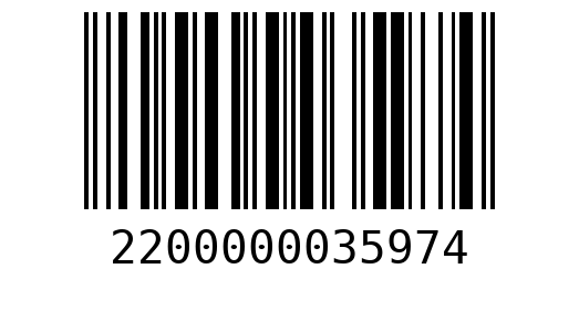 Штрихкод 2200000035974