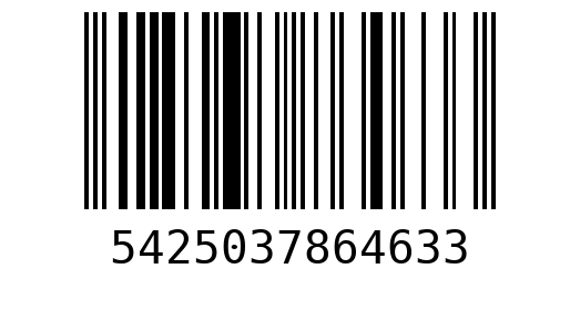 Штрихкод 5425037864633