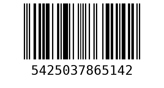 Штрихкод 5425037865142