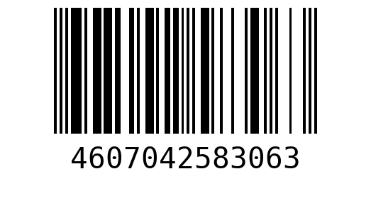 Штрихкод 4607042583063