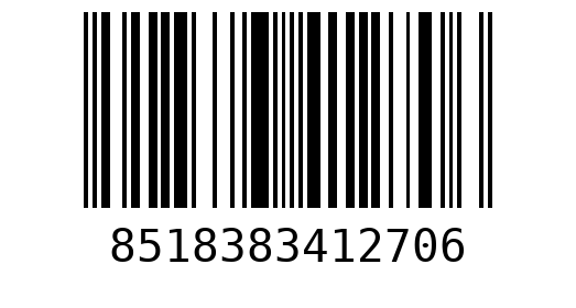 Штрихкод 8518383412706