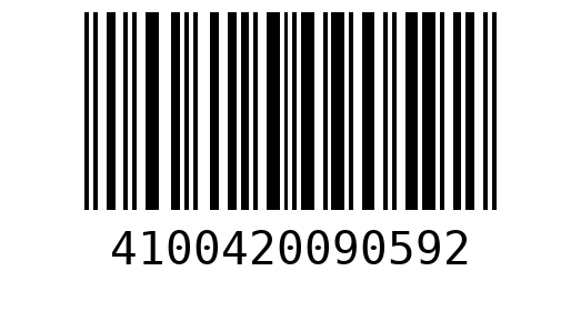 Штрихкод 4100420090592