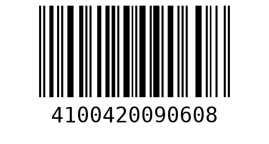 Штрихкод 4100420090608