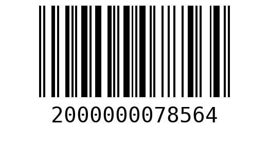 Штрихкод 2000000078564