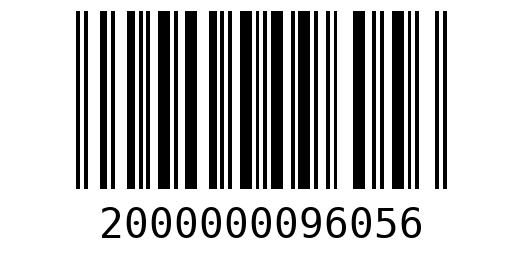 Штрихкод 2000000096056