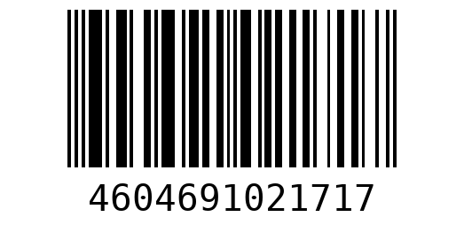 Штрихкод 4604691021717