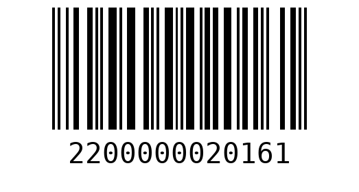 Штрихкод 2200000020161