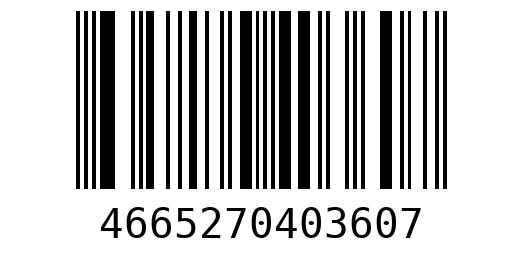 Штрихкод 4665270403607