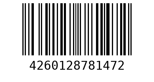 Штрихкод 4260128781472