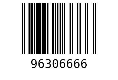 Штрихкод 96306664