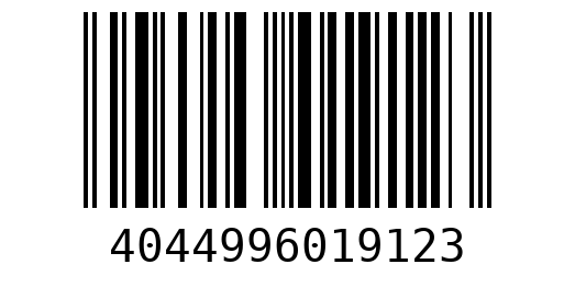 Штрихкод 4044996019123