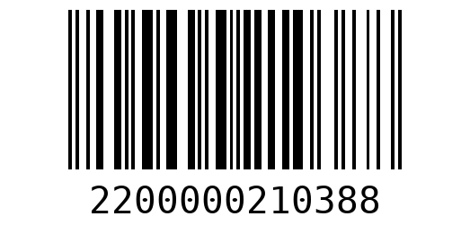 Штрихкод 2200000210388