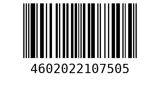 Штрихкод 4602022107505