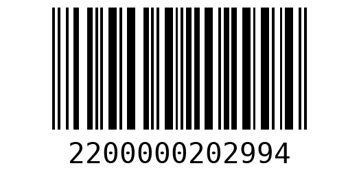 Штрихкод 2200000202994