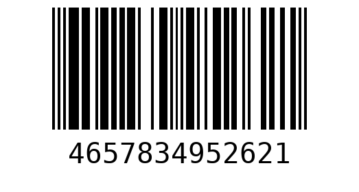 Штрихкод 4657834952621