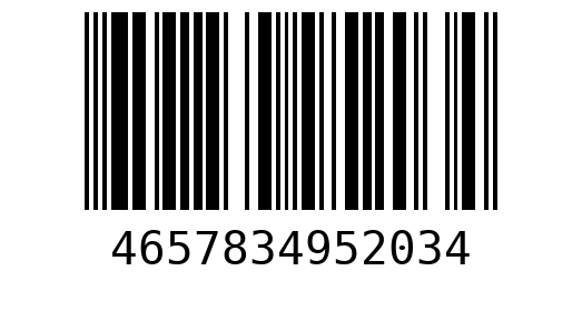 Штрихкод 4657834952034