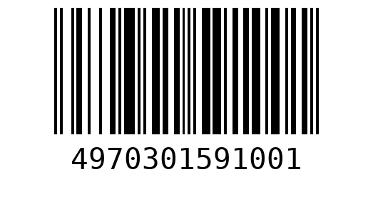 Штрихкод 4970301591001