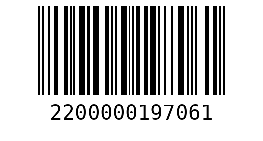 Штрихкод 2200000197061