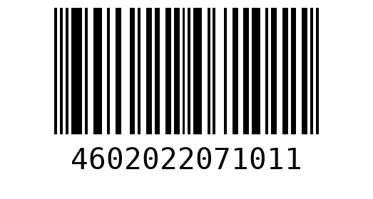 Штрихкод 4602022071011