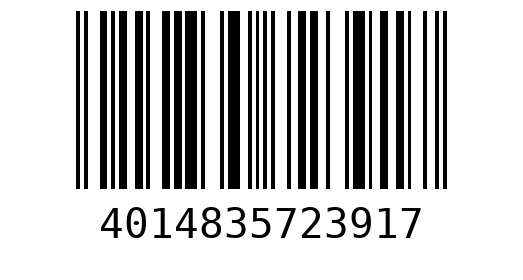 Штрихкод 4014835723917