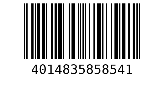 Штрихкод 4014835858541