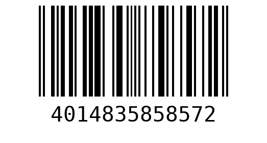 Штрихкод 4014835858572