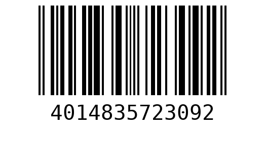 Штрихкод 4014835723092