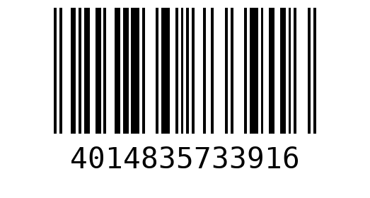 Штрихкод 4014835733916