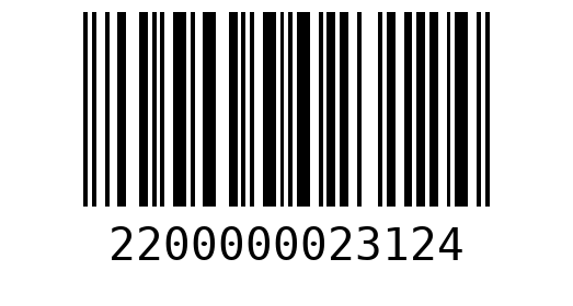 Штрихкод 2200000023124