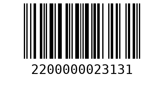 Штрихкод 2200000023131