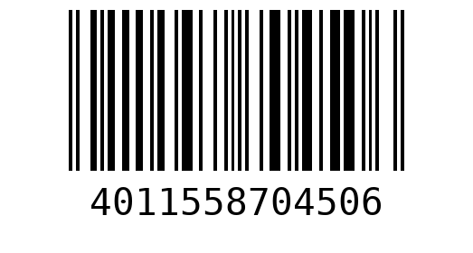 Штрихкод 4011558704506