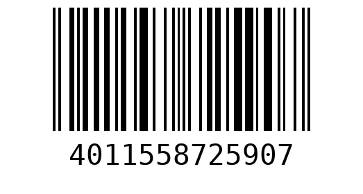 Штрихкод 4011558725907