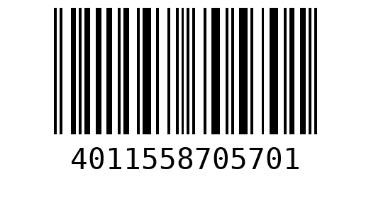 Штрихкод 4011558705701