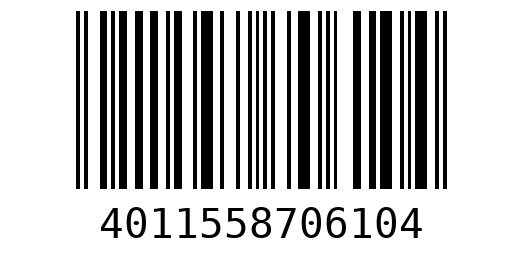 Штрихкод 4011558706104