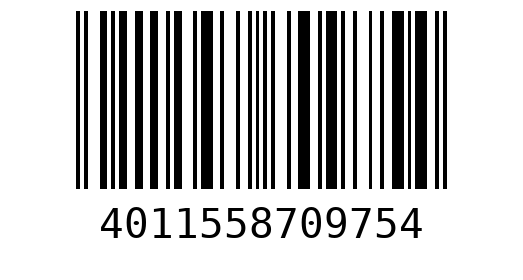 Штрихкод 4011558709754