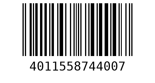 Штрихкод 4011558744007
