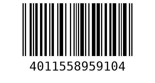 Штрихкод 4011558959104
