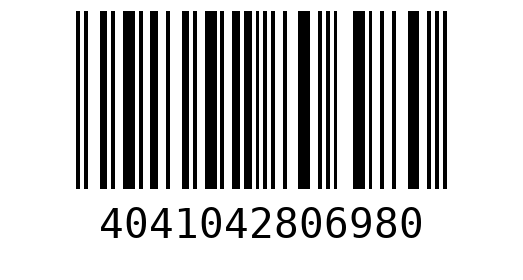 Штрихкод 4041042806980