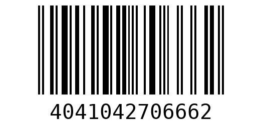 Штрихкод 4041042706662