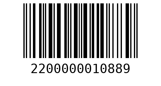 Штрихкод 2200000010889