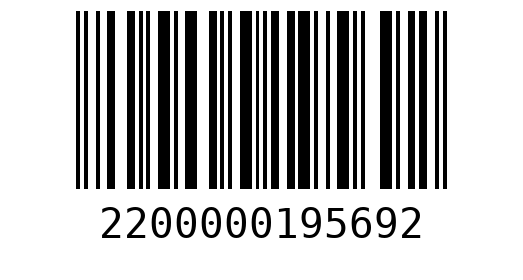 Штрихкод 2200000195692